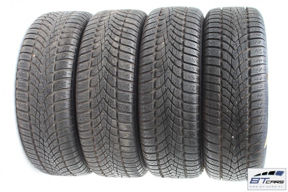 VW GOLF 7 SPORTSVAN FELGI 16 OPONY ZIMA KOŁA felga 5Q0601027AG 6J*16H2 ET48 opona Dunlop SP Winter Sport 4D 205/55/16 94H zimowe