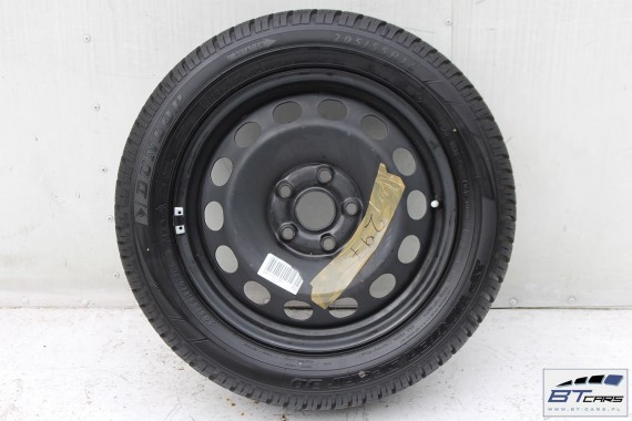 VW GOLF 5 6 7 AUDI A3 TT FELGI 16 OPONY ZIMA KOŁA felga 8P0601027 6J*16H2 ET50 opona Dunlop SP Winter Sport 3D 205/55 94H zimowe