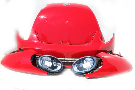 VW THE BEETLE PRZÓD LY3D maska błotniki zderzak pas przedni lampy wzmocnienie błotnik lampa 5C Kolor LY3D czerwony 5C0