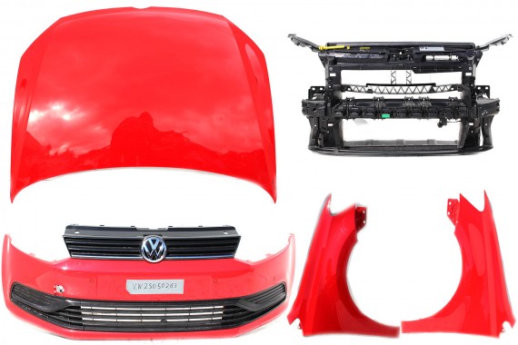 VW POLO PRZÓD maska...