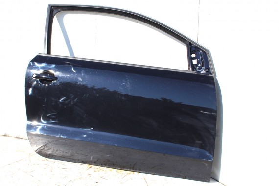 VW POLO DRZWI PRAWE STRONA PRAWA 6R 6C L041 3-drzwi 6R3 6C3 Kolor: L041 - czarny