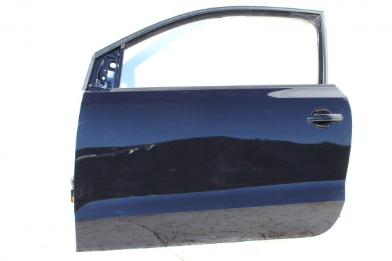 VW POLO DRZWI LEWE LEWA czarne 6R 6C 3-drzwi 6R3 6C3 Kolor: czarny