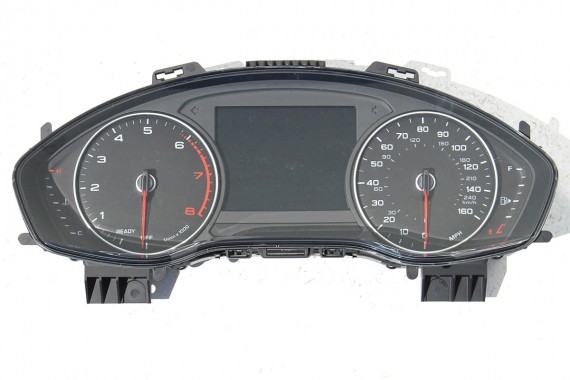 AUDI A4 ZEGARY LICZNIKI BENZYNA 8W5920840 8W5 920 840 ZEGAR LICZNIK BENZYNOWY WYŚWIETLACZ WIELOFUNKCYJNY MEDIUM 8W b9 8W5920840