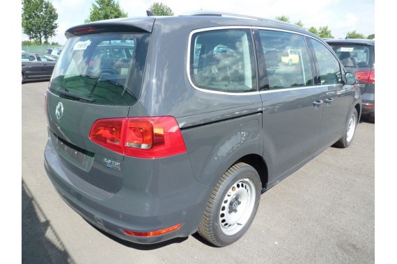 VW SHARAN 7N LI7F TYŁ ZDERZAK tylny pod hak + KLAPA BAGAŻNIKA + LAMPY lampa 7N  Kolor: 5K szary urano 5K5K KOMPELTNY