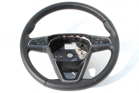 SEAT IBIZA LEON TOLEDO KIEROWNICA 5F0419091L 5F0 419 091 L VI7 - czarny 5F0419091L 5F0419091L 5F0419091L 5F0419091L 5F0419091