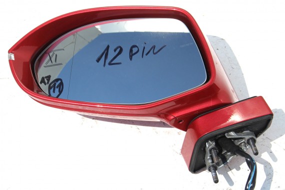 AUDI A7 LUSTERKO DRZWI LEWE LZ3F 12pin 4G zewnętrzne 12 pinów kabli