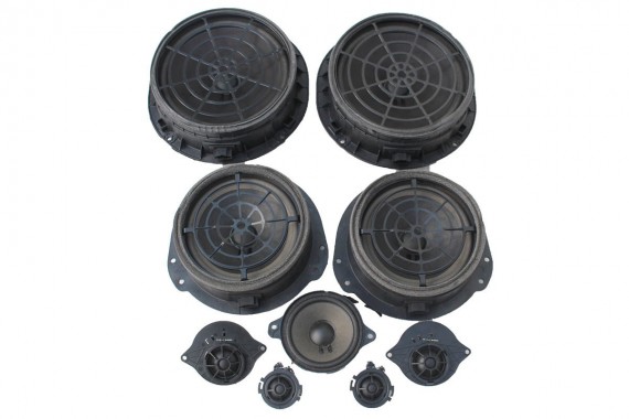 AUDI A4 GŁOŚNIKI NAGŁOŚNIENIE KOMPLET 8W 8W5035411 8W0035415 8W0035399  8W5035399 8W0035454 GŁOŚNIK ZESTAW GŁOŚNIKÓW 2015-