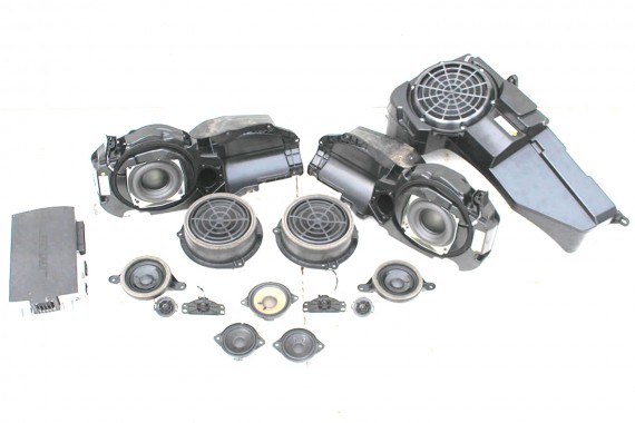 AUDI A7 GŁOŚNIKI + WZMACNIACZ KOMPLET BOSE 4G 4G0035223A 4H0035399B 4G0035399 4G0035411 4G0035454 4G8035297 4G8035298 4G8035402