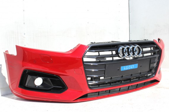 AUDI A5 8W PRZÓD LY3U FULL LED maska błotniki pas przedni zderzak lampy lampa F5 LY3U czerwony wzmocnienie błotnik 8W6