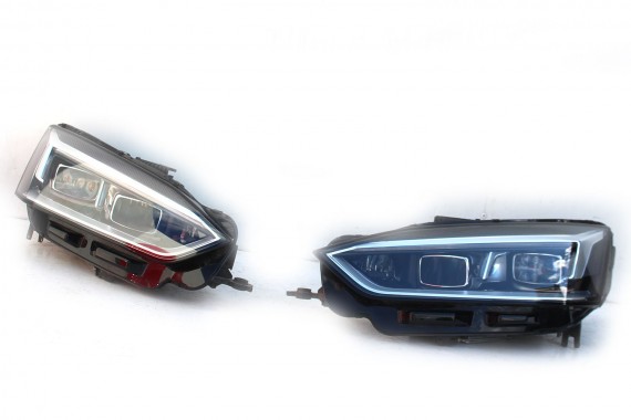 AUDI A5 8W PRZÓD LY3U FULL LED maska błotniki pas przedni zderzak lampy lampa F5 LY3U czerwony wzmocnienie błotnik 8W6