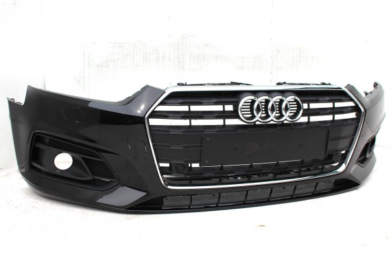 AUDI A5 8W MATRIX F5 LY9T PRZÓD maska błotniki pas zderzak przedni lampy lampa LY9T czarny wzmocnienie błotnik 8W6 F5