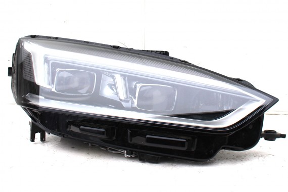 AUDI A5 8W MATRIX F5 LY9T PRZÓD maska błotniki pas zderzak przedni lampy lampa LY9T czarny wzmocnienie błotnik 8W6 F5