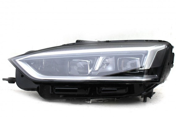 AUDI A5 8W MATRIX F5 LY9T PRZÓD maska błotniki pas zderzak przedni lampy lampa LY9T czarny wzmocnienie błotnik 8W6 F5