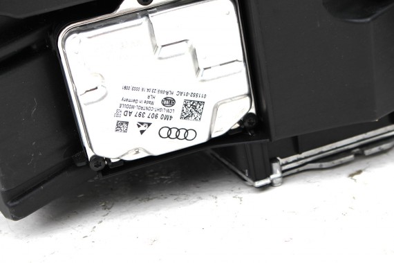 AUDI A5 8W MATRIX F5 LY9T PRZÓD maska błotniki pas zderzak przedni lampy lampa LY9T czarny wzmocnienie błotnik 8W6 F5