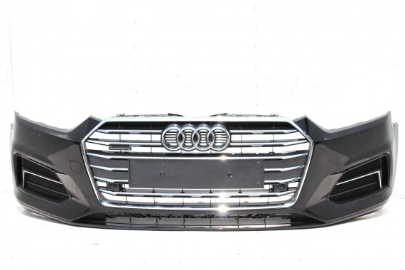 AUDI A5 8W PRZÓD maska błotniki zderzak pas przedni lampy lampa MATRIX F5 LY9T czarny wzmocnienie błotnik 8W6 F5