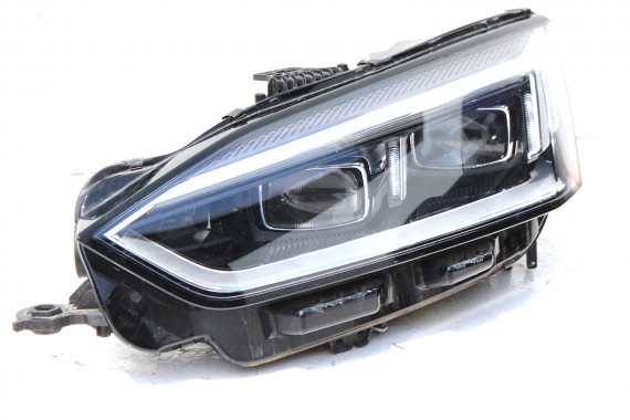AUDI A5 8W PRZÓD maska błotniki zderzak pas przedni lampy lampa MATRIX F5 LY9T czarny wzmocnienie błotnik 8W6 F5