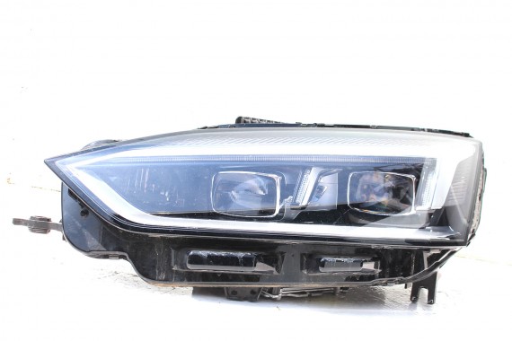 AUDI A5 8W PRZÓD maska błotniki zderzak pas przedni lampy lampa MATRIX F5 LY9T czarny wzmocnienie błotnik 8W6 F5