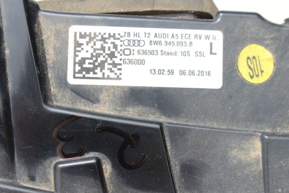 AUDI A5 CABRIO 8W F5 LAMPA TYŁ LAMPY TYLNE 8W6945091D 8W6945092D 8W6945093B matrix 8W6945094B 8W6945091R 8W6945092R 8W6945091