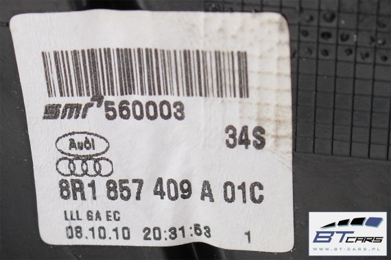 AUDI Q5 LUSTERKO ZEWNĘTRZNE DRZWI LEWE 10 PIN LX7W 8R pinów kabli przewodów 10pin 8R1857409A 8R1857409G 8R1857409A 8R1857409