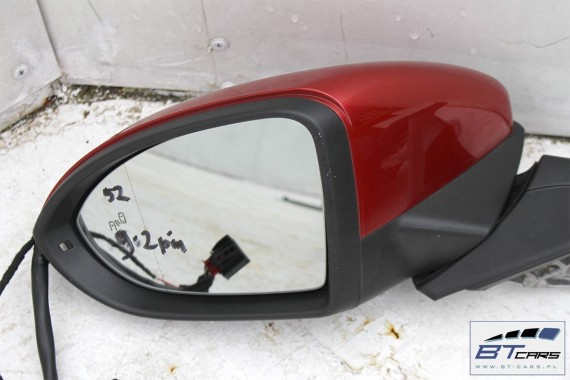 VW GOLF 7 LUSTERKO LUSTERKA DRZWI ZEWNĘTRZNE lewe 9+2 prawe 13+2 pin side assist ASYSTENT 5Q0907685B 5Q0907686B 11pin 15pin