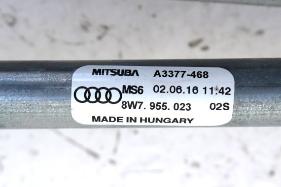 AUDI A5 CABRIO 8W F5 MECHANIZM WYCIERACZEK 8W7955119 silniczek 8W7955023 8W7 955 023 8W7 955 119 podstawa 8W7955023B