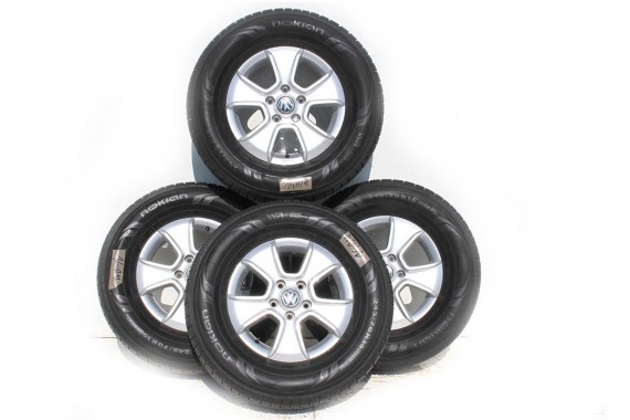 VW AMAROK FELGI 16 cali OPONY ZIMOWE KOŁA felga 2H0071496 6,5J*16H2 ET62 opona ZIMA NOKIAN WR SPORT UTILITY 245/70/16 111H