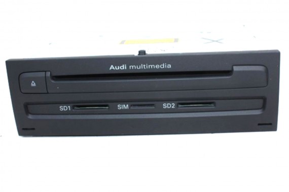 AUDI A8 CZYTNIK DVD MMI 3G+ 4H0035670G 4H0035670K 4H0035670KX J0R035670S MULTIMEDIA MID HIGH SD SIM NAVI