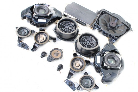 AUDI A8 GŁOŚNIKI GŁOŚNIK + WZMACNIACZ 4G0035223B BOSE 4H0035397 4H0035399B 4H0035399C 4H0035402A 4H0035297 4H0035411A 4G0035223