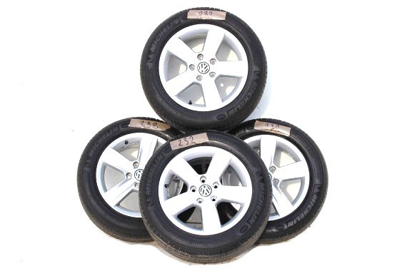 VW GOLF 7 VII SPORTSVAN FELGI 16 cali OPONY KOŁA LATO felga 5G0601025BN 6,5J*16H2 ET46 opona MICHELIN ENERGY SAVER 205/55/16