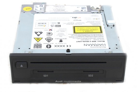 AUDI TT ZESTAW MMI 3G+ CZYTNIK 8S0035072 + PANEL 8S0919614B 8S TOUCHPAD gałka z touchpadem sterowanie 8S0035072 8S0919614B 8S