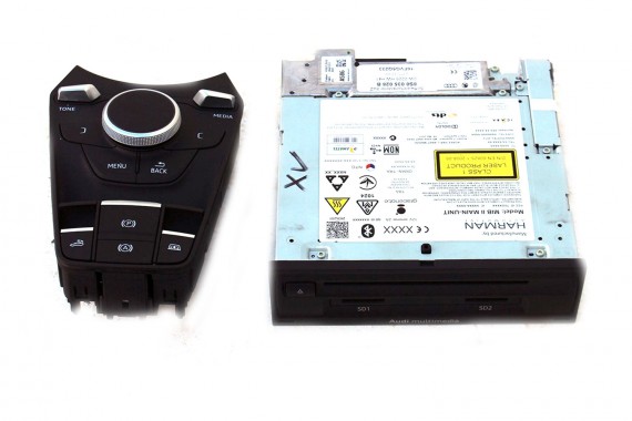 AUDI TT CZYTNIK 8S0035028B + PANEL MMI 8S0919614H 8S0035028B 8S0919614H sterowanie 8S0035028B 8S0919614H 8S0035028 8S0919614