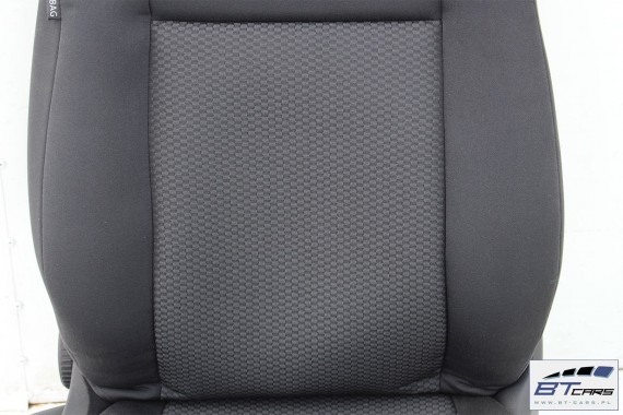 VW GOLF 6 VI PLUS FOTELE KOMPLET FOTELI siedzeń siedzenia tapicerka 5M welur kolor antracyt 5M0