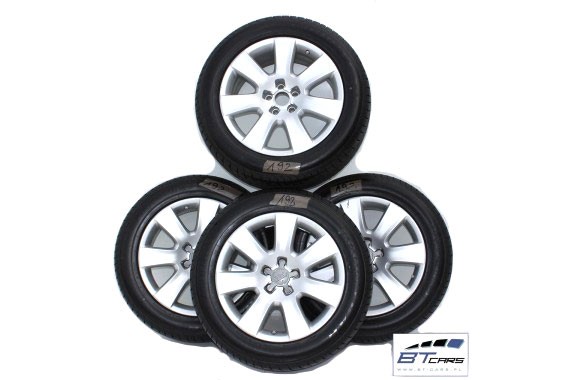 AUDI A4 A5 A6 A7 A8 FELGI 18 FELGA KOŁA OPONA 4H0601025D ET28 8J*18 opony 235/55/18 GOODYEAR EFFICIENT 104 4G 4H 4H0601025D