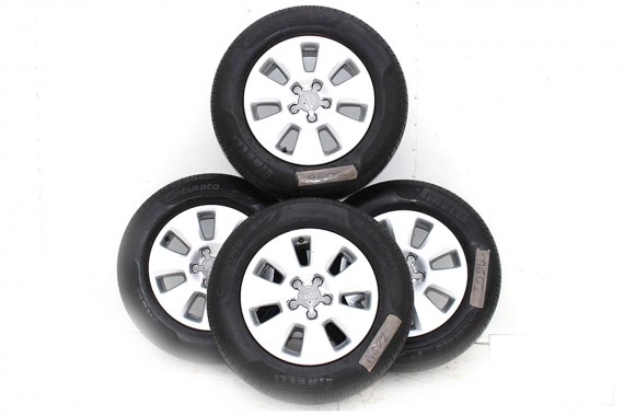 AUDI A4 A6 FELGI 16 cali OPONY LETNIE KOŁA felga 4G0601025 7,5J*16H2 ET37 opona LATO CINTURATO P7 225/60/16 98Y 8K, 4G 2010-