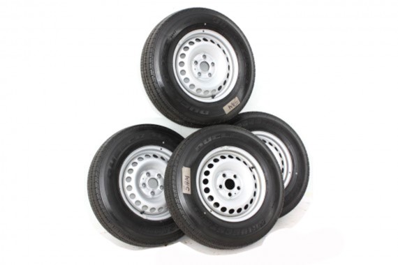 VW AMAROK FELGI 16 + OPONY KOŁA FELGA BRIDGESTONE DUELER  205/R16C 7H8601027C 110/108T 7H8 601 027 C