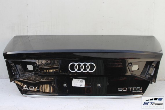 AUDI A8 KLAPA BAGAŻNIKA TYŁ tylna czarna Kolor LZ9Y czarny phantom D4 4H 4H0 2010-2014 4H0827023 4H0 827 023 pokrywa 4H0827023B
