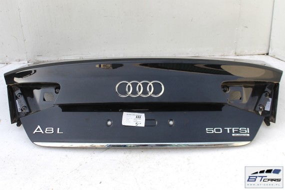 AUDI A8 KLAPA BAGAŻNIKA TYŁ tylna czarna Kolor LZ9Y czarny phantom D4 4H 4H0 2010-2014 4H0827023 4H0 827 023 pokrywa 4H0827023B