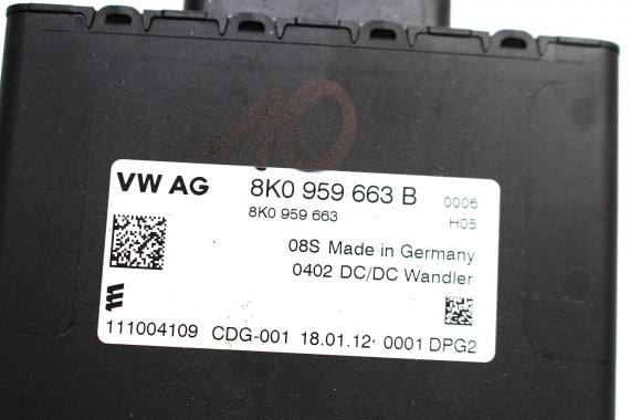 AUDI SEAT SKODA STABILIZATOR NAPIĘCIA 8K0959663B 8K0959663 8K0 959 663 B 8K0959663F 8K0959663B 8K0959663 8K0959663B 8K0959663B