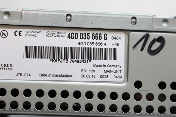 AUDI A6 A7 CZYTNIK DVD 4G0035666G 4G0035666GX MMI 3G+ KARTY SD MULTIMEDIA 4G0 035 666 4G0035666G 4G0035666A 4G0035666G 4G0035666