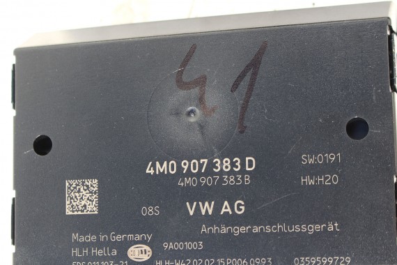 AUDI A4 A5 8W F5 HAK HOLOWNICZY + BELKA TYŁ tylna zderzaka MODUŁ STEROWNIK 8W0800491C 4M0907383D 8W B9 8W0 800 491 8W0800491M