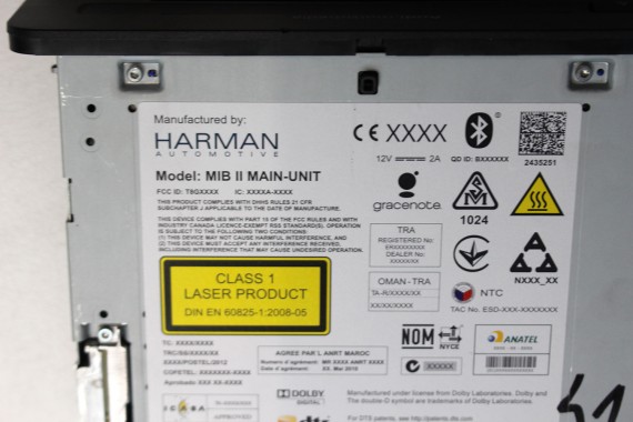 AUDI A4 CZYTNIK MMI 8W0035036A 3G+ SD SIM NAVI MIB II HIGH 8W0 035 036 MULITMEDIA STEROWNIK CENTRALNY 8W 8W0035036A 8W0035036