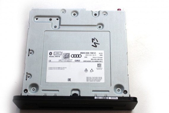 AUDI A4 CZYTNIK MMI 8W0035192C MIB HIGH 3G+ 8W0035192A KARTY SD SIM GENERACJA 2 8W0 035 192 C MULTIMEDIA 8W0035192C 8W0035192A