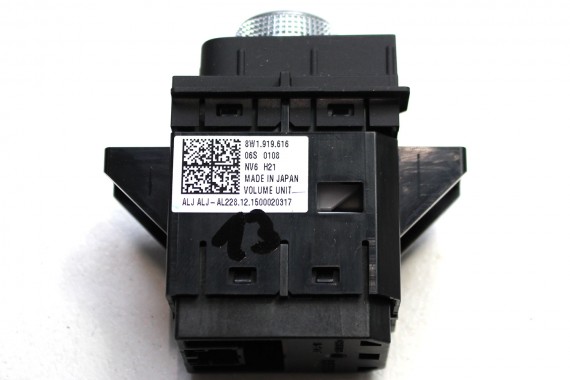 AUDI A4 A5 GAŁKA STEROWANIA MMI 8W1919616 8W1919616 panel 8W PANEL PRZEŁĄCZNIK RADIA PRZYCISK POTENCJOMETR 8W1919616 8W1919616