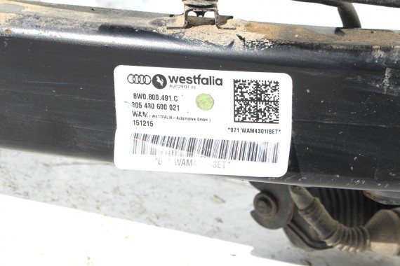 AUDI A4 A5 8W F5 HAK HOLOWNICZY + BELKA TYŁ tylna zderzaka MODUŁ STEROWNIK 8W0800491C 4M0907383D 8W B9 8W0 800 491 8W0800491M