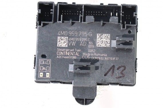 AUDI A4 A5 Q7 STEROWNIK MODUŁ DRZWI 4M0959792G 4M0959793G 4M0959795G 4M0959792D 4M0959793D 4M0959795D 4M0959792G 4M0959793G