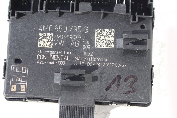 AUDI A4 A5 Q7 STEROWNIK MODUŁ DRZWI 4M0959792G 4M0959793G 4M0959795G 4M0959792D 4M0959793D 4M0959795D 4M0959792G 4M0959793G