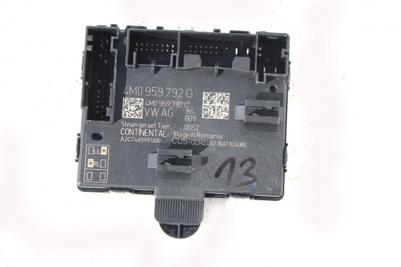 AUDI A4 A5 Q7 STEROWNIK MODUŁ DRZWI 4M0959792G 4M0959793G 4M0959795G 4M0959792D 4M0959793D 4M0959795D 4M0959792G 4M0959793G