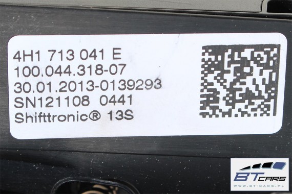 AUDI A8 WYBIERAK SKRZYNI BIEGÓW 4H1713041E 4H1 713 041 E 4H1927731A LEWAREK 4H1927731A 4H1927731 4H1927731A 4H1927731A 4H1927731