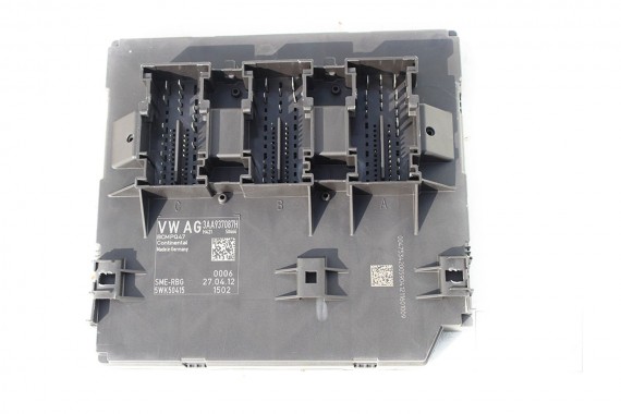 VW PASSAT B7 MODUŁ STEROWNIK BORDNETZ BCM 3AA937087H 3AA 937 087 H 3AA937087H MOCY ZASILANIA  Xenon Led STEROWNIKI 3AA937087H