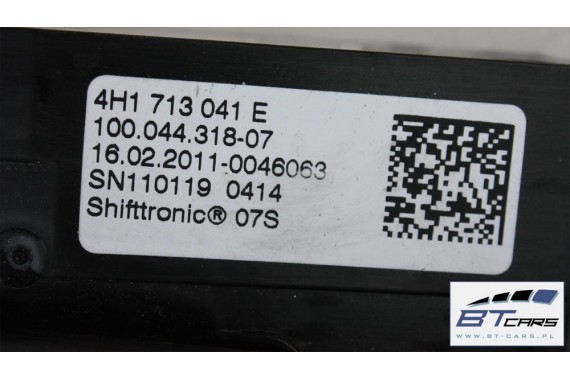 AUDI A8 WYBIERAK SKRZYNI BIEGÓW 4H1713041E 4H1 713 041 E 4H1927731A LEWAREK 4H1927731A 4H1927731 4H1927731A 4H1927731A 4H1927731